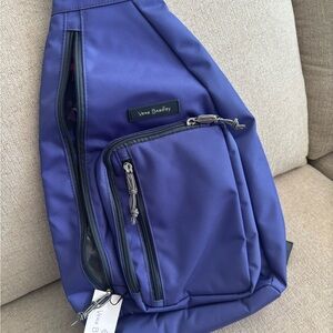 Vera Bradley Blue Sling Bag